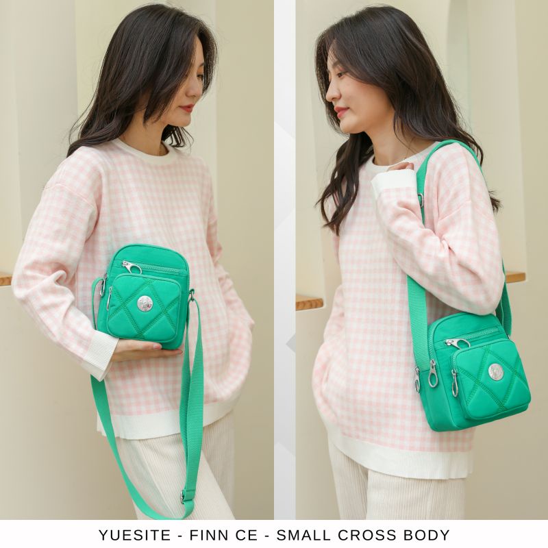 TAS SELEMPANG WANITA KEKINIAN KOREAN STYLE YUESITE FINN CYUTEBAGS