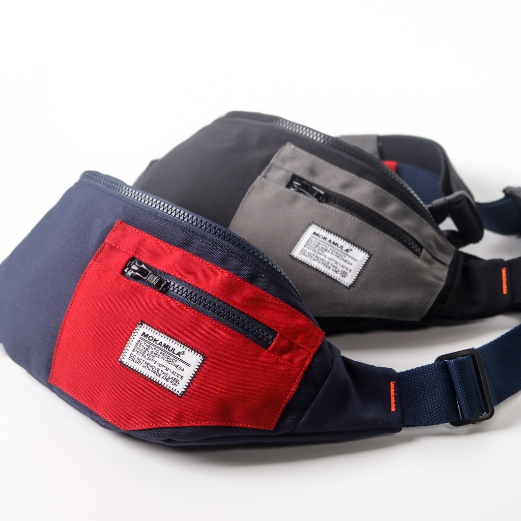 Waistbag Pria Wanita Tas Pinggang - Puppis Mokamula