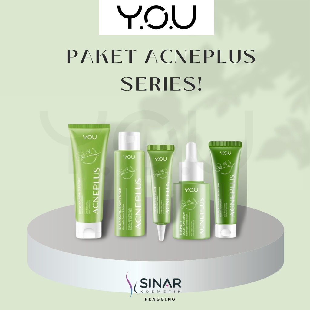 Y.O.U (YOU) Acneplus - Facial Wash - Toner - Serum - Moisturiser - Spotcare
