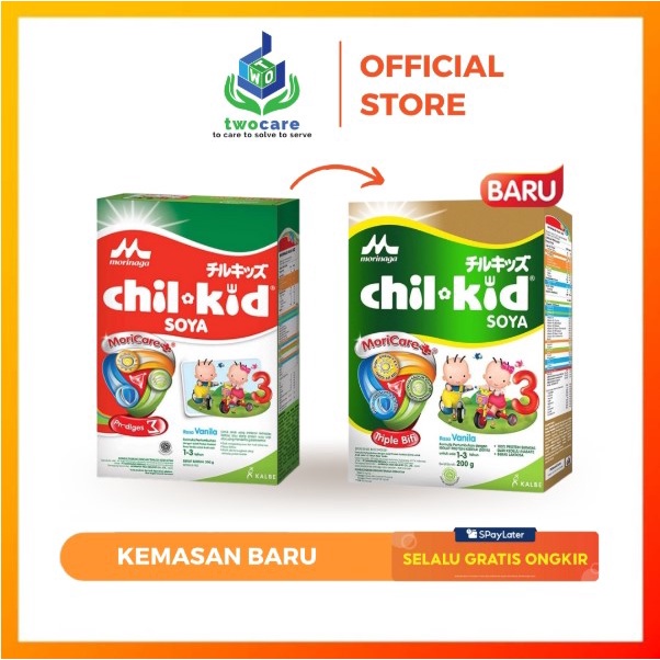 Morinaga Chil Kid Soya 200 g Susu Pertumbuhan Anak Usia 1-3 Tahun