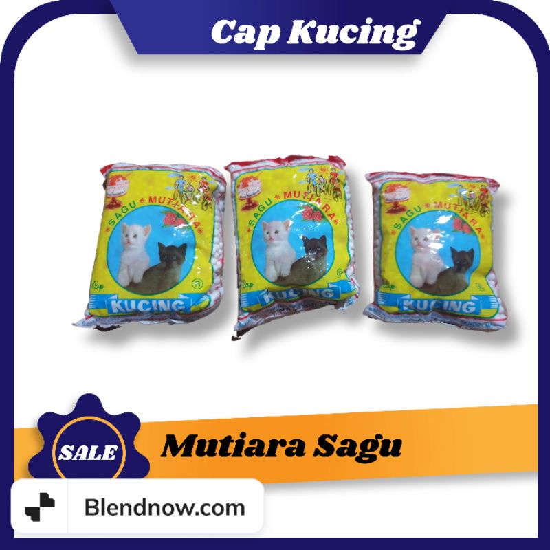 

mutiara cap kucing sagu mutiara mutiara sagu sagu mutiara cap kucing 100 gr