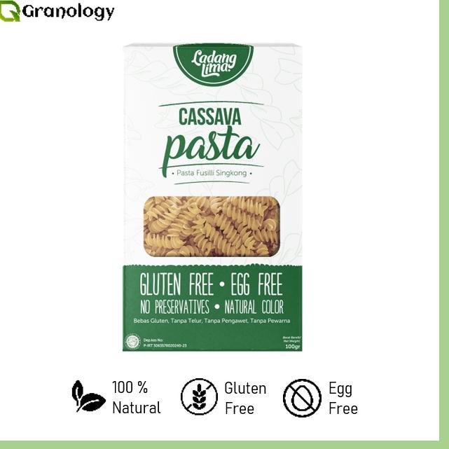 

5.5 COD Ladang Lima Cassava Pasta / Pasta Singkong Gluten Free 100 gram