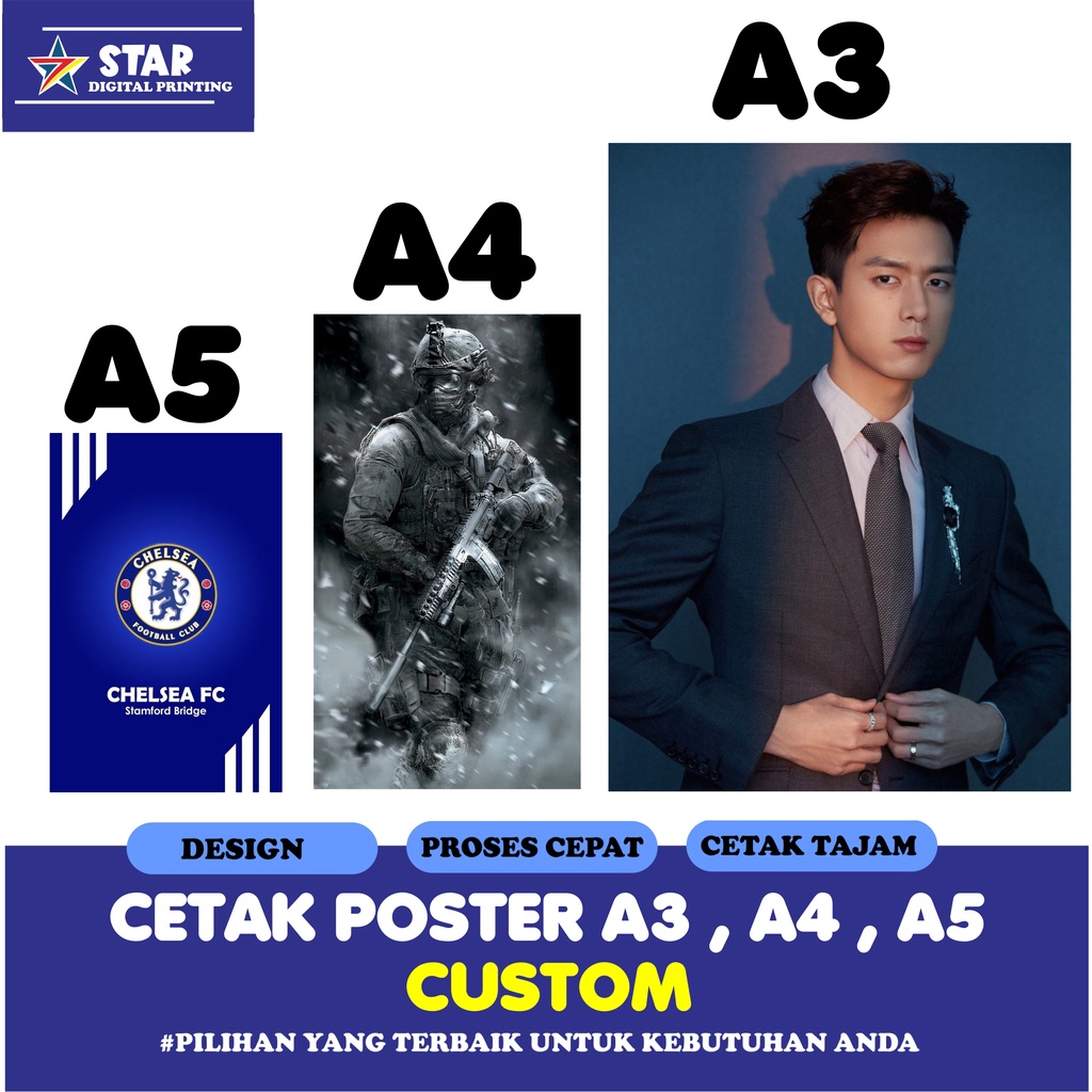 

POSTER CUSTOM MURAH DESAIN BEBAS