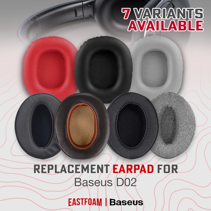 Earpad Earcup Baseus D02 Pro Bluetooth 5.0 D 02 D-02 Busa Ear Cushion