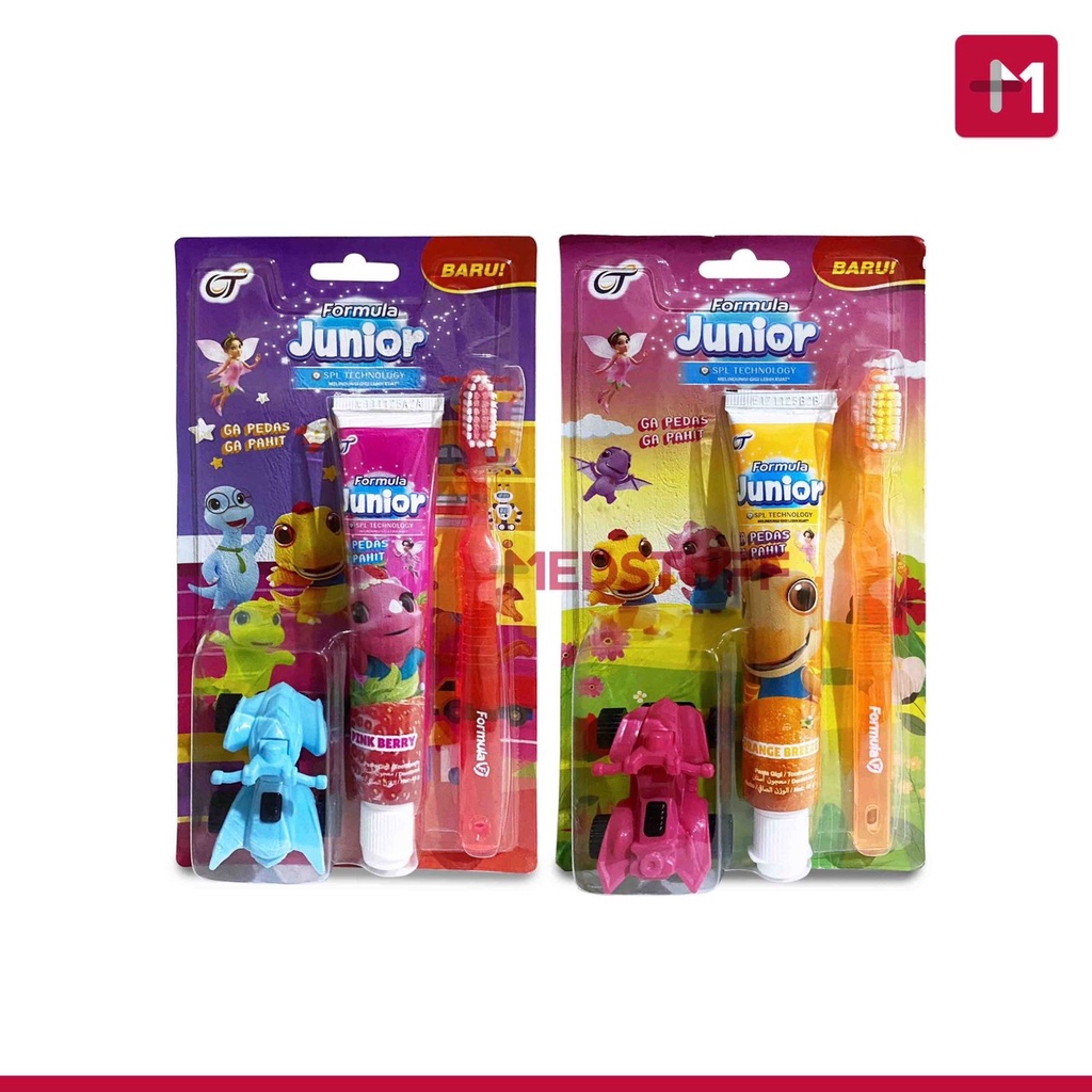 Sikat Gigi + Pasta Gigi Formula Junior