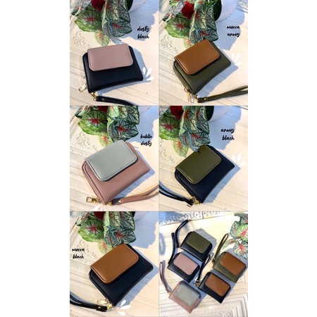 MAHIRA CLUTH / DOMPET LIPAT / DOMPET KECIL / DOMPET KOREA / DOMPET KOIN