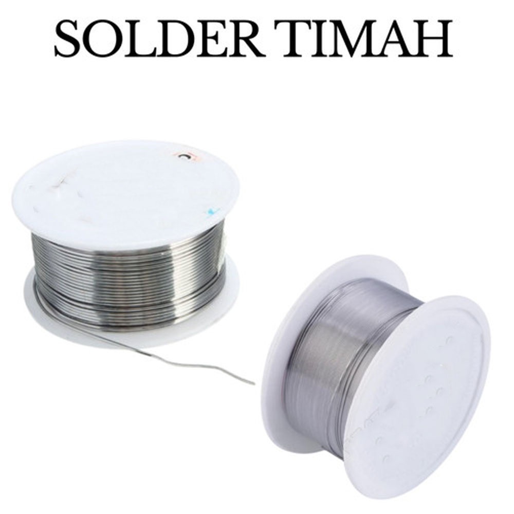 Paket Alat Solder Listrik Solder 40W, Penyedot Timah, Timah Solder - Paket Alat Solder Listrik Soldering Iron Tool Kit