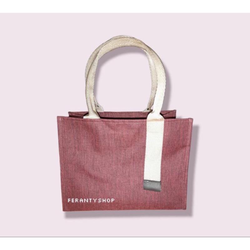 Tas tote bag tas tenteng tas souvenir tas ukuran 20x15x10
