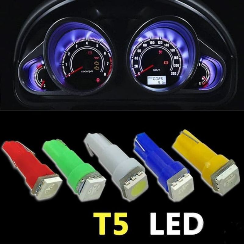 Lampu LED T5 Speedometer
