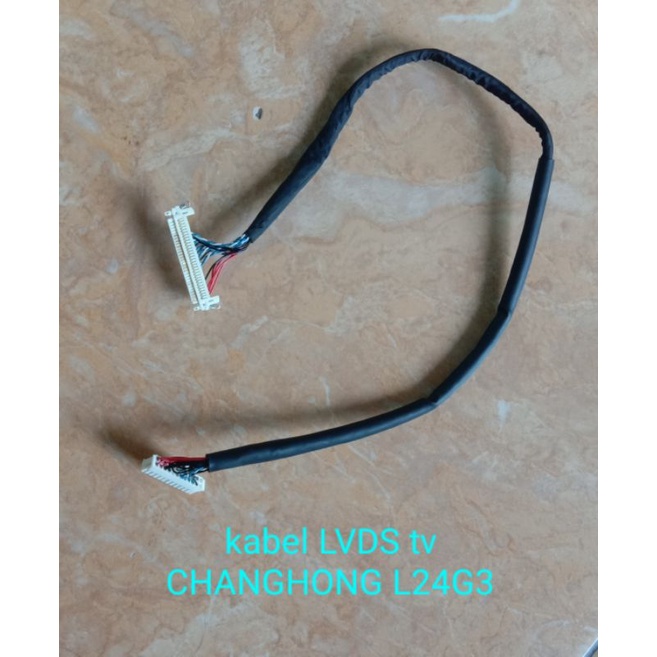 kabel LVDS led tv CHANGHONG L24G3 | kabel panel led tv changhong L24G3