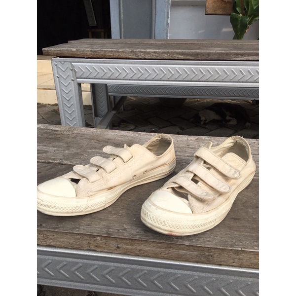Converse CTAS Velcro 3V Cream White