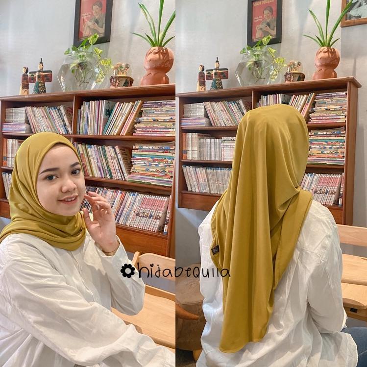 >V44859) KHIMAR DAISY INSTAN BERGO MALAY JERSEY PREMIUM // SEGITIGA INSTAN // INSTAN MALAYSIA // HIJ