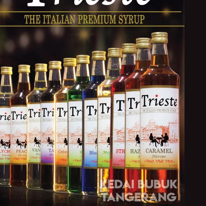 

✼ Trieste Sirup Syrup Premium Made in Italy 650ml ✼