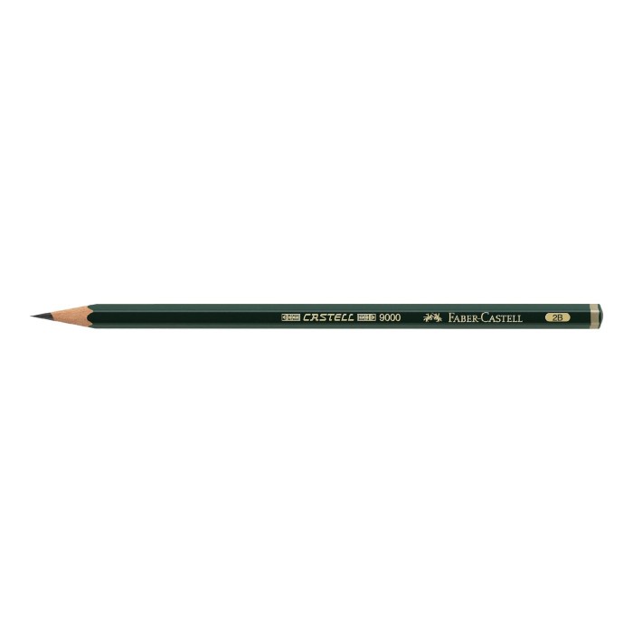 

Faber-Castell Pensil Ujian - 2B Castell 9000