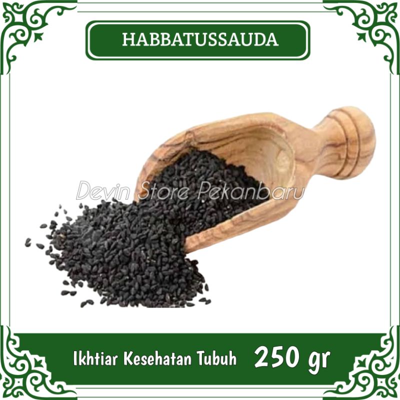 Biji Habbatussauda 250 gram / Jintan Hitam / Habbat / Habbatusauda