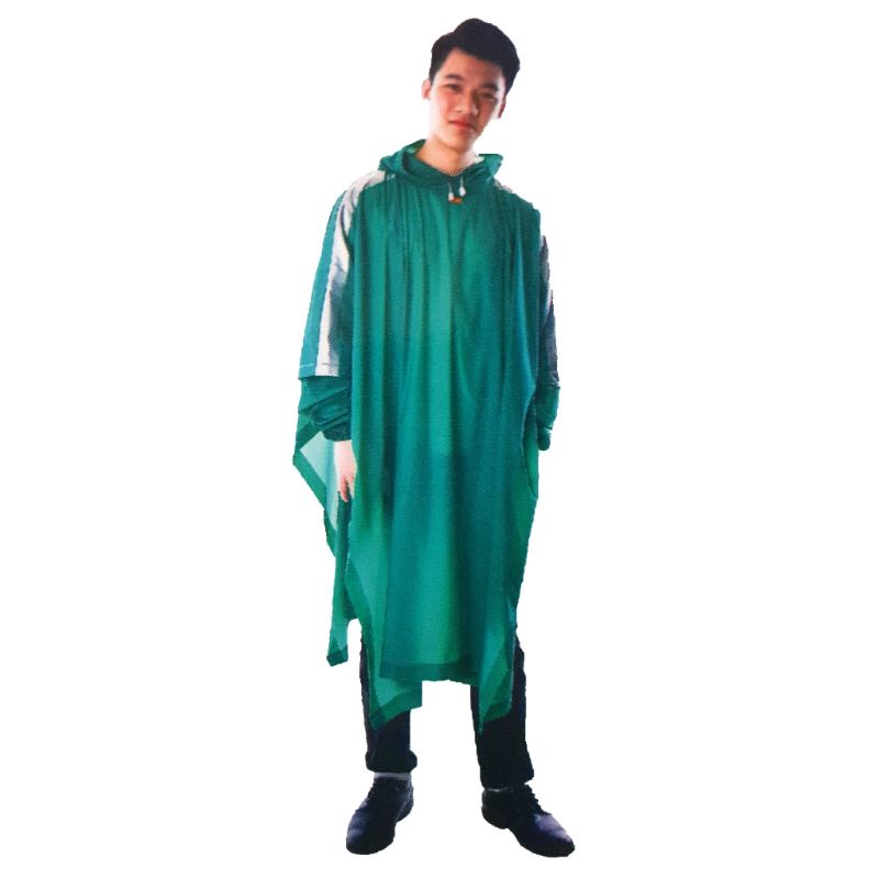 Jas Hujan Ponco Poncho Lengan Personal Elmondo 710 / Jas Hujan Dewasa