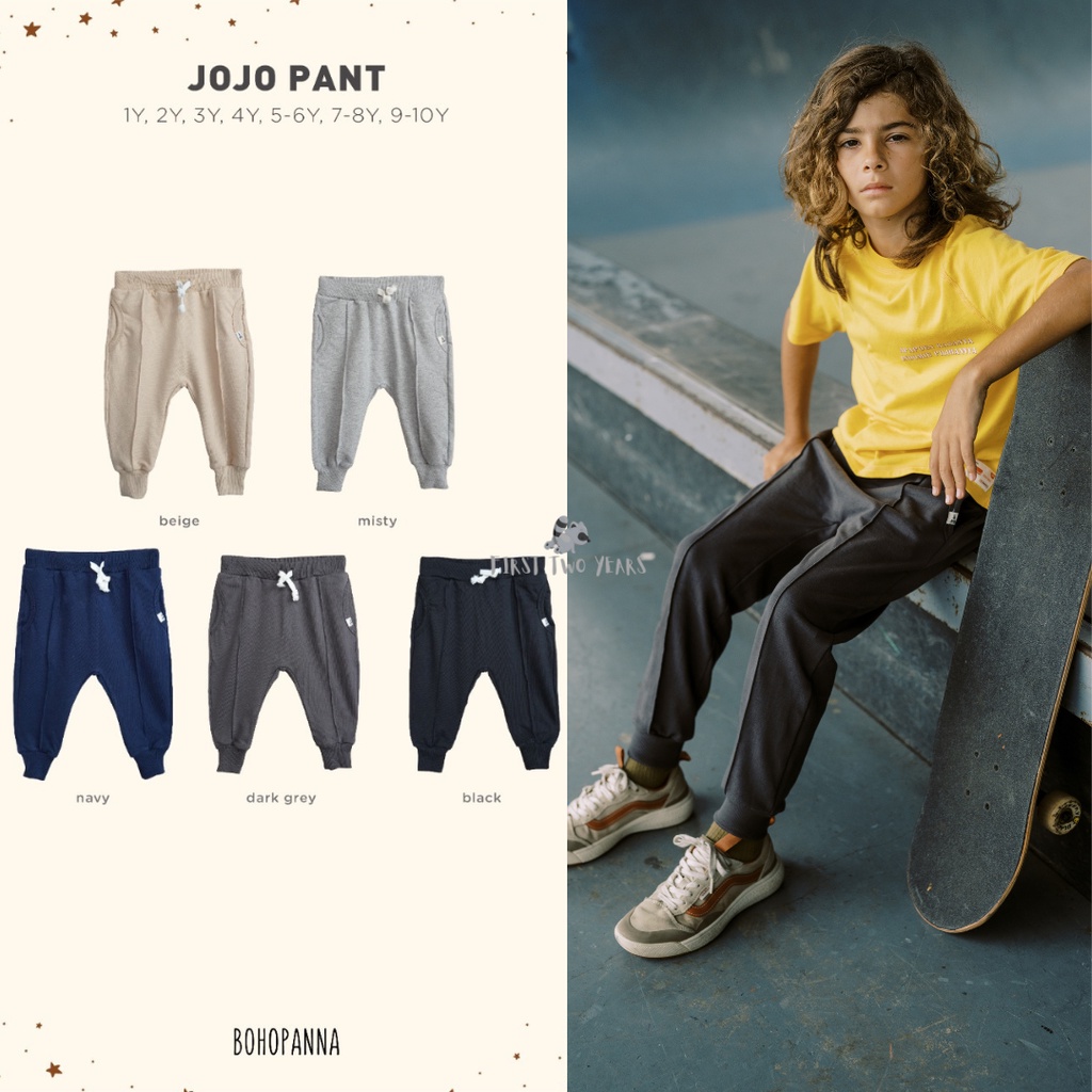 Bohopanna - Jojo Pants / Celana Jogger Cargo Anak Unisex Part 2