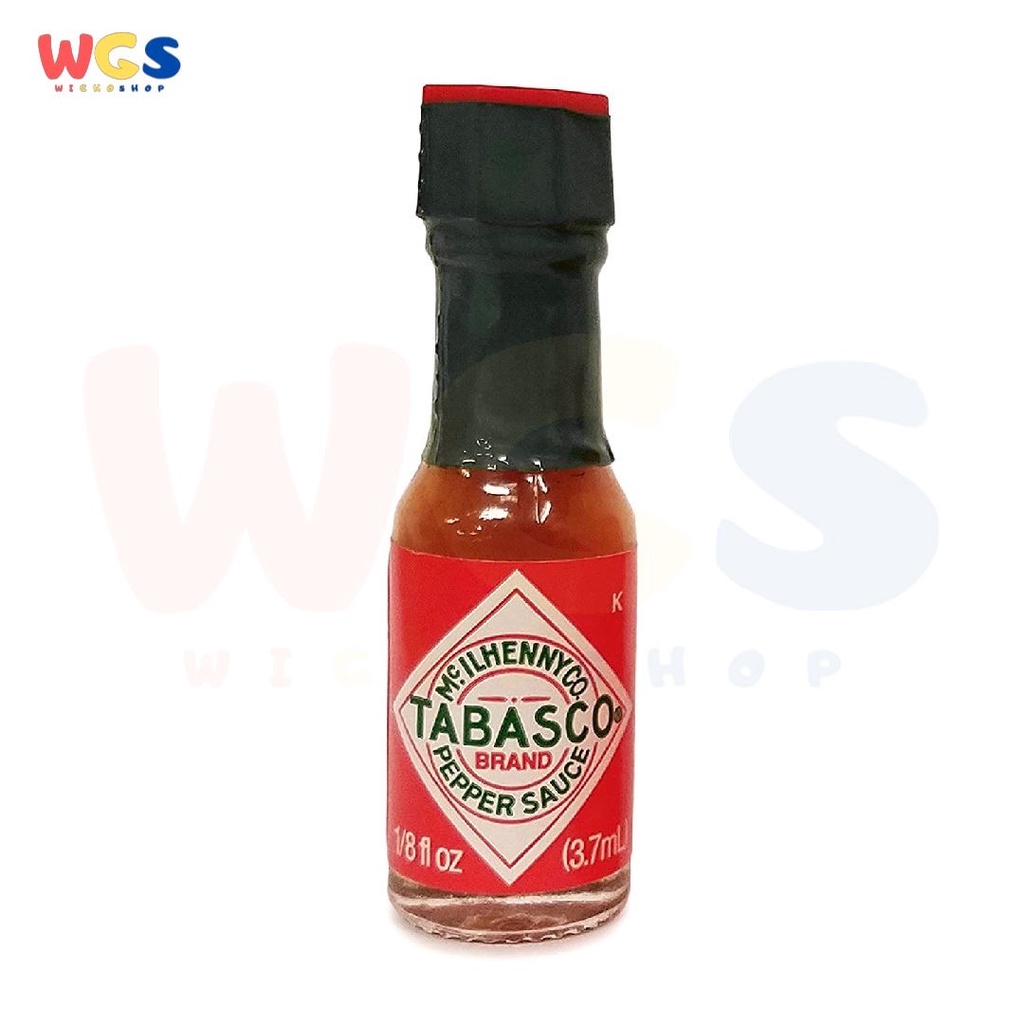 Tabasco Brand Original Mini Red Pepper Sauce USA 3.7 ml