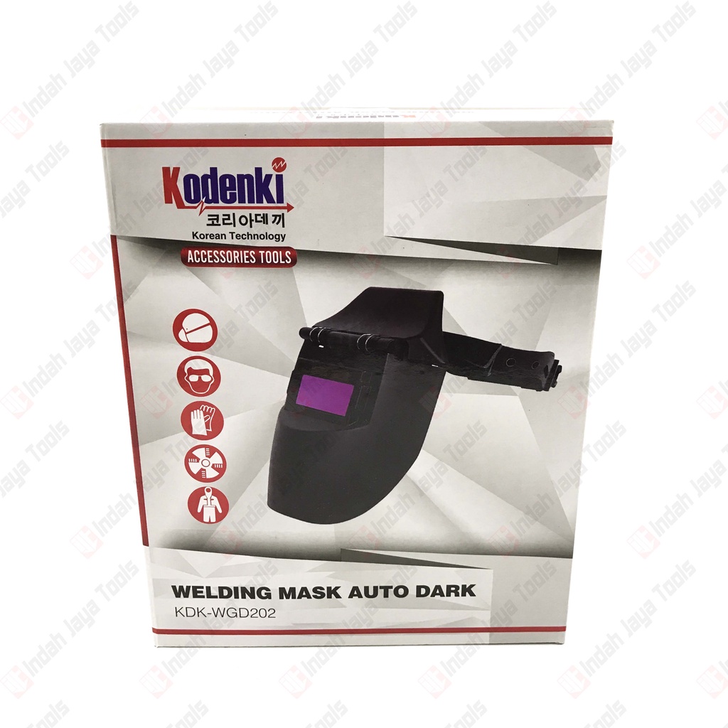 KODENKI WGD202 Topeng Las Otomatis - Auto Darkening Helmet Kedok Helm