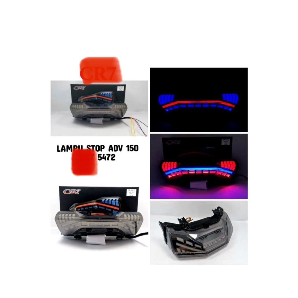 lampu belakang Stoplamp Honda Adv 150 Lampu Belakang Honda Adv Variasi 3in1