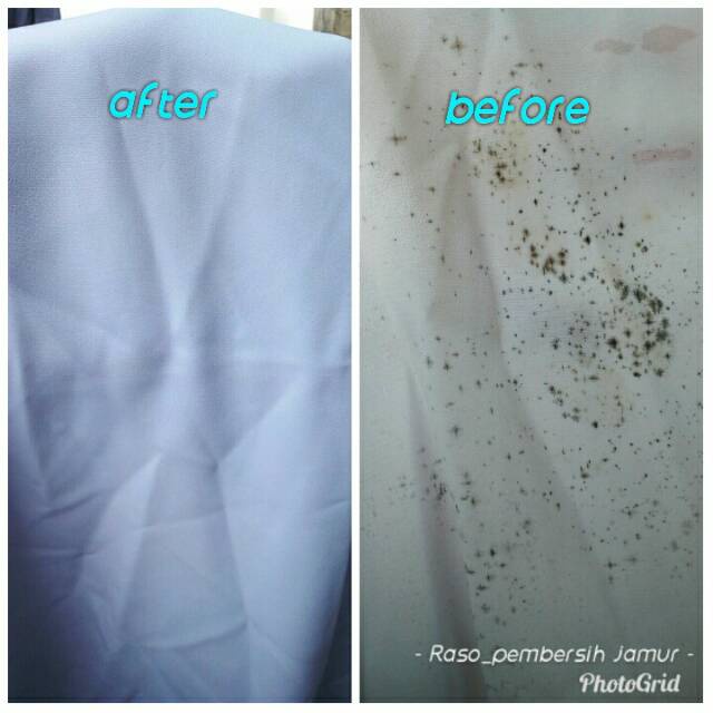 [ DBI ] AMPUH !! Cairan Ajaib Pembersih Jamur Baju / Pakaian / Mukena / Selimut / Sepatu Anti Noda Dan Bakteri [ BISA COD ]