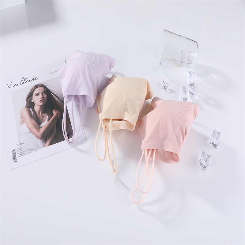 T&amp;Y Bra Wanita Jaring 6614 BH Crop Top Korea Pakaian Dalam Wanita Bra Fashion Tali Kecil Cup Import