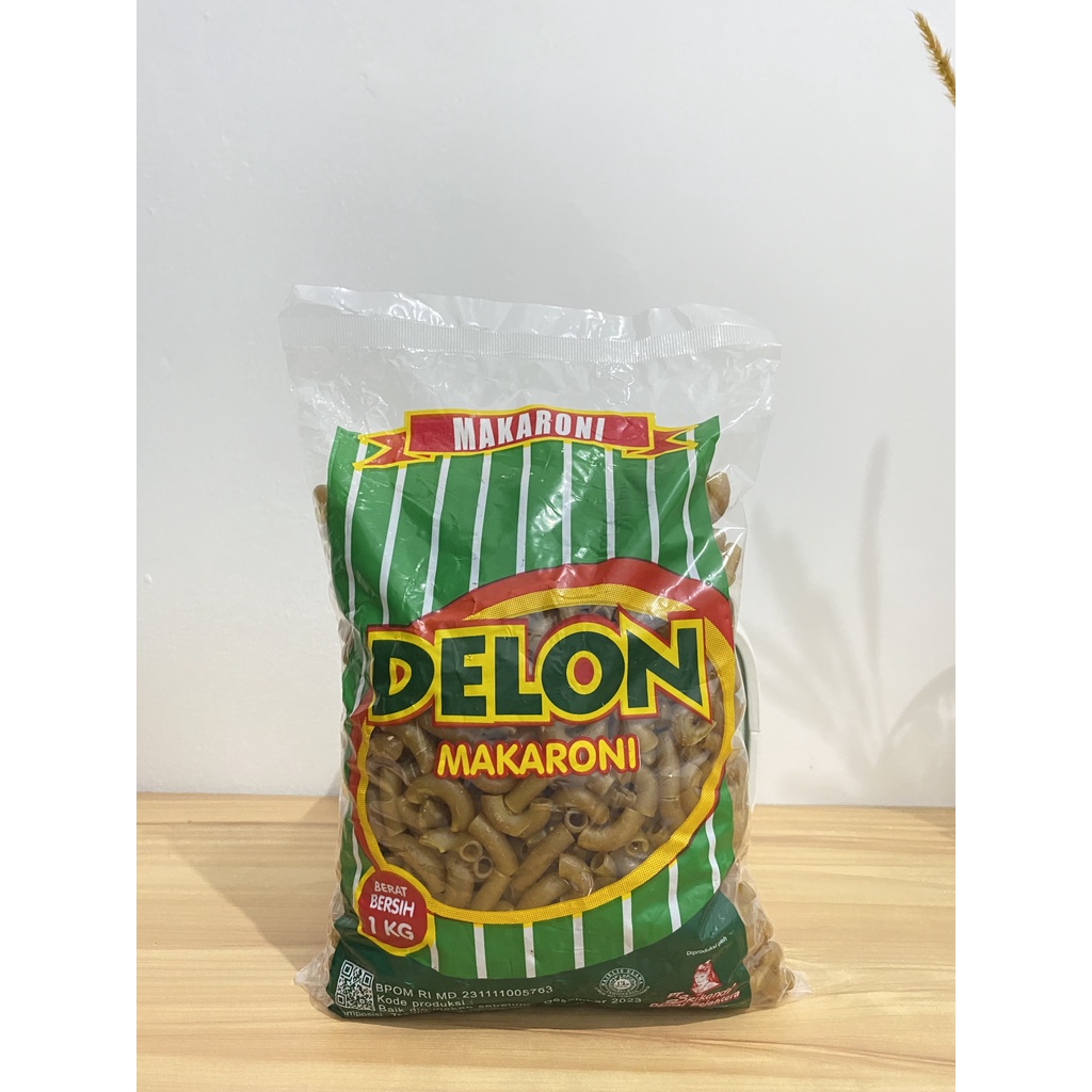 

Makaroni Delon Hijau Mekar 1 Kg