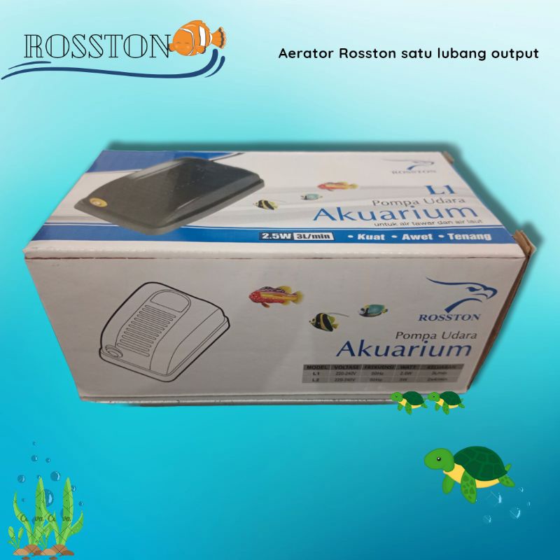 Promo murah Airpump aerator aquarium ROSSTON L1