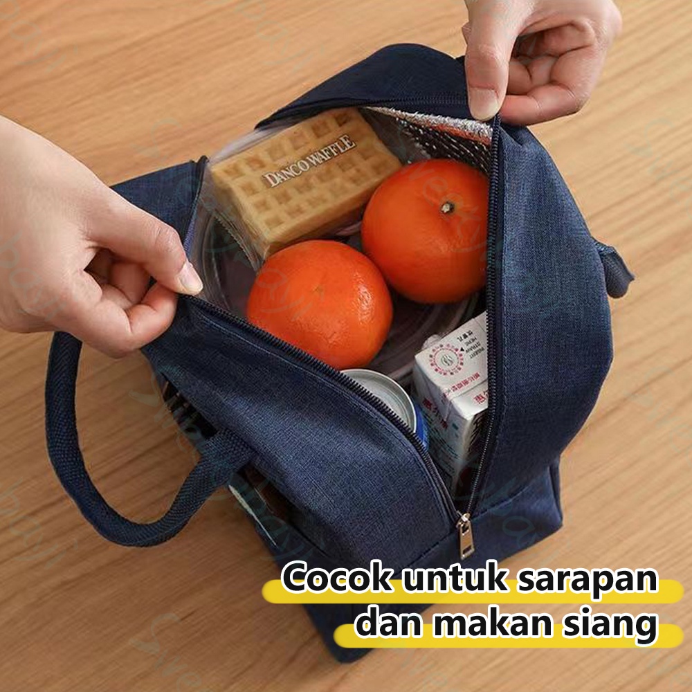 Sweetybayi Tas bekal lunch bag Tas bekal serbaguna Thermal bag Cooler bag