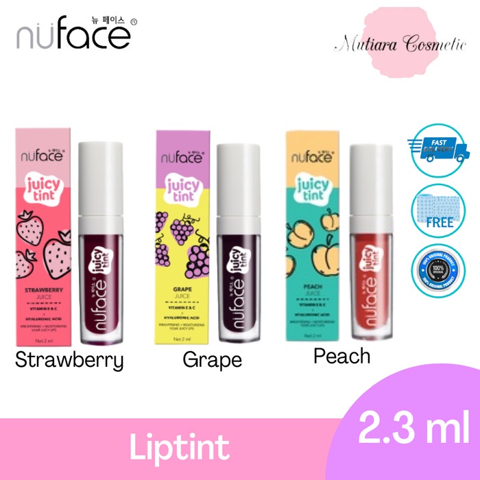 galerybeautysemarang Nuface Juicy Tint - Lip tint / liptin tahan lama