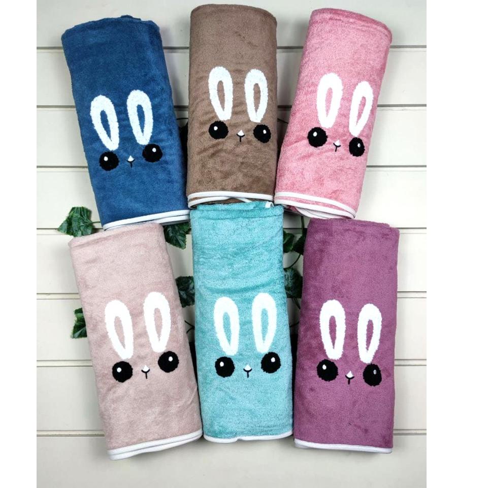 Handuk Bayi Dan Handuk Dewasa Motif Lucu Bulu Lembut Premium gP Baru