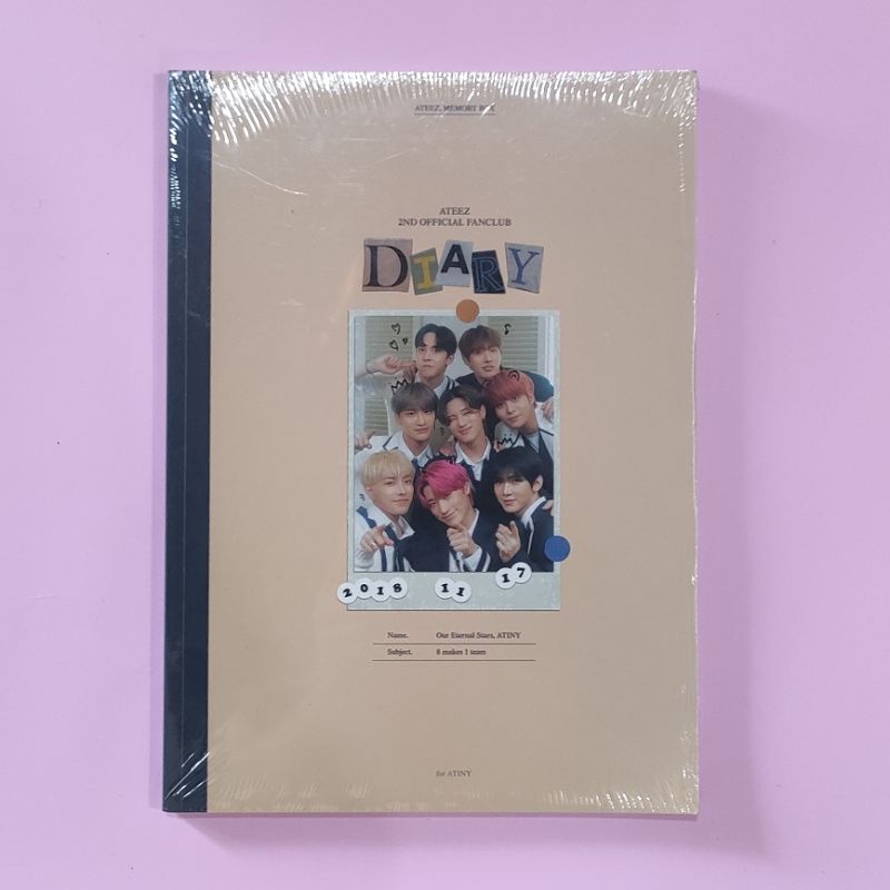 [READY] OFFICIAL PHOTOBOOK 2ND FANKIT ATEEZ