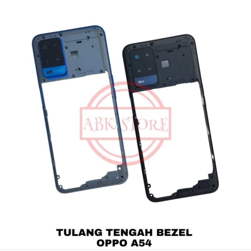 TULANG BEZZEL BEZEL OPPO A54 4G CPH2239 TULANG RANGKA BACKDOOR TUTUP MESIN ORIGINAL