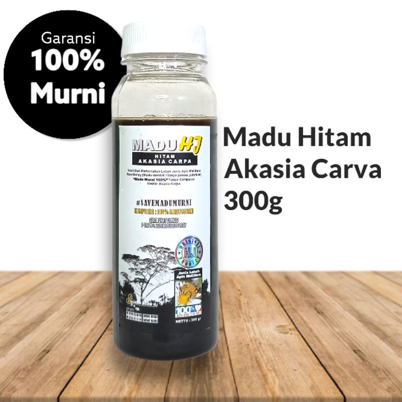 

Madu Hitam Asli Murni 100% Original Tanpa Campuran Hutan Akasia Lebah Apis Mellifera 125g 300g