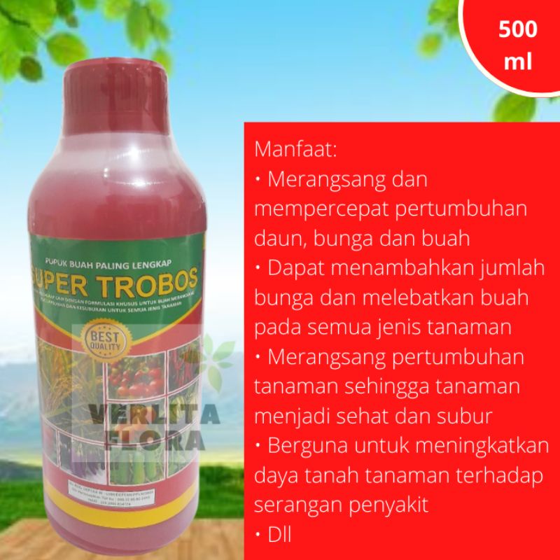 Pupuk Cair Super Terobos Merah 500ml