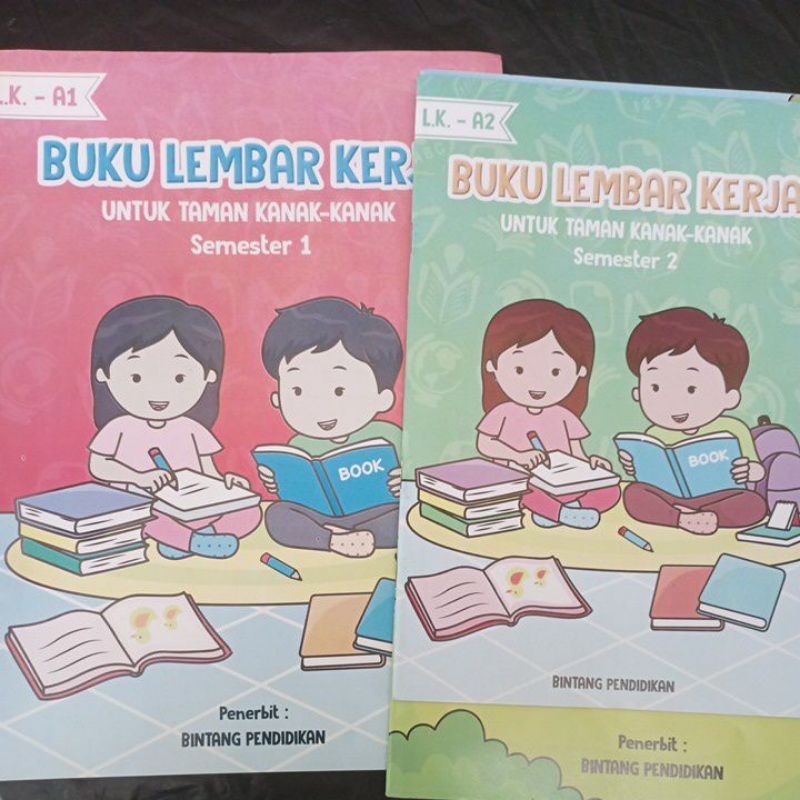Buku Lembar Kerjasama /LKS. A - untuk TK/PAUD