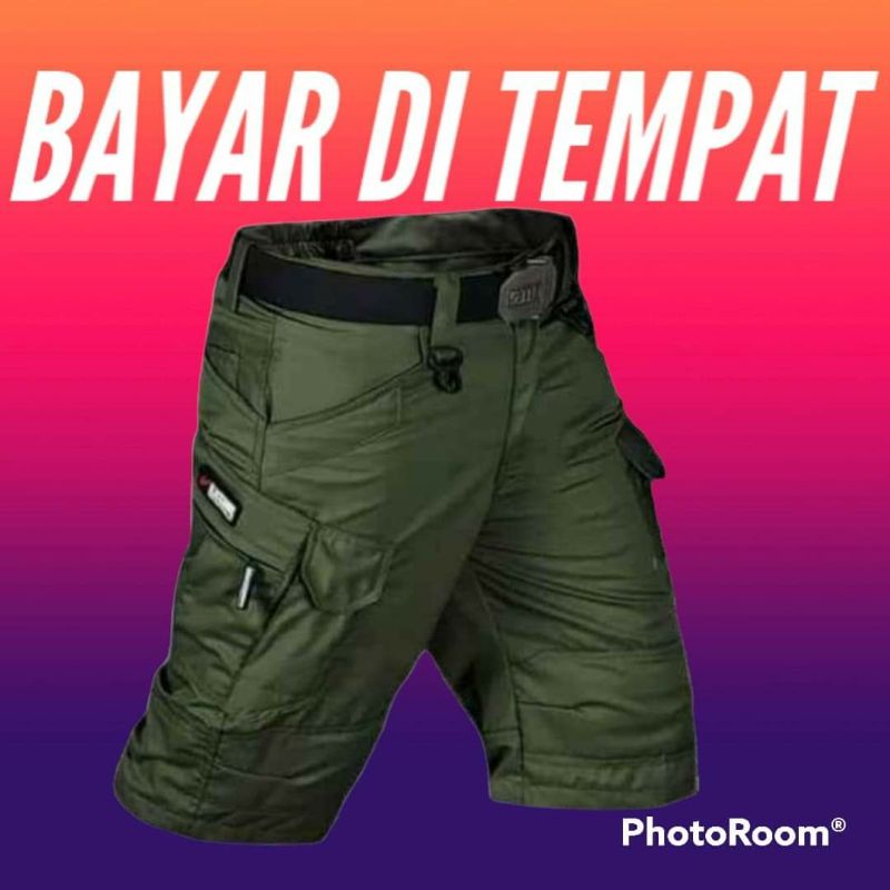 CELANA PENDEK PRIA TACTICAL