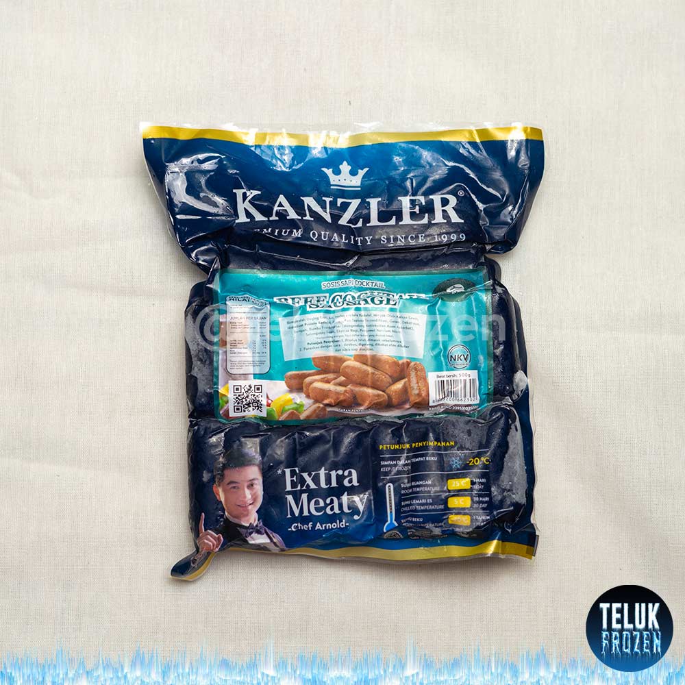 

Sosis kanzler beef cocktail 500 gr / sosis sapi premium enak termurah