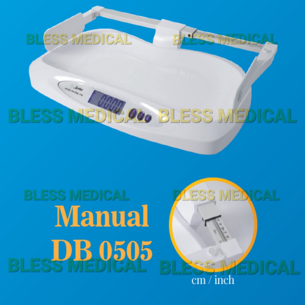 Timbangan Bayi Digital Dengan Pengukur Tinggi Badan Kenko DB 0505