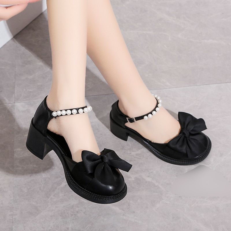 RYX - Dolly Charm Sepatu Gesper Hak Wanita Fashion Casual / Jalan-Jalan - Ori Import