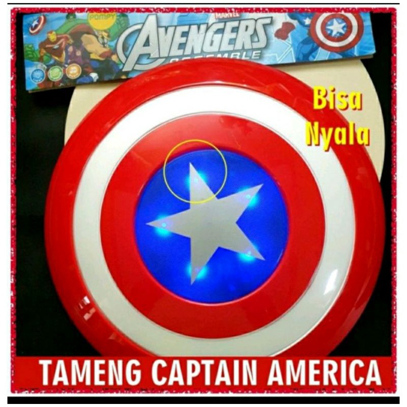 Tameng Captain America/Perisai Captain America LED