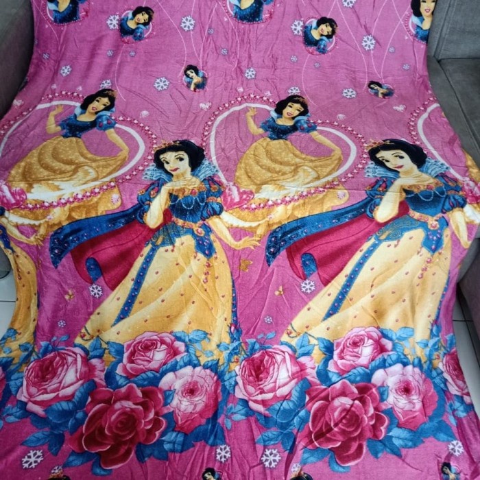 Selimut bulu karakter Princess J6V5 selimut bulu dewasa BERKUALITAS Kekinian VIRAL ELEGAN selimut bu