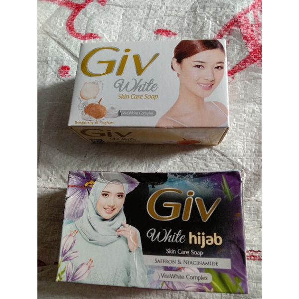 sabun mandi sabun GIV ,  hijab / bengkoang