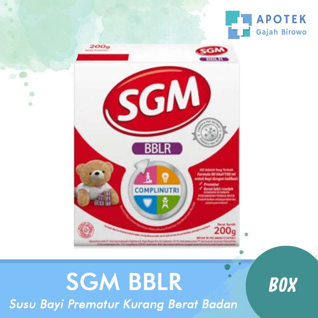 SGM BBLR 200gr Susu Bayi Prematur Kurang Berat Badan