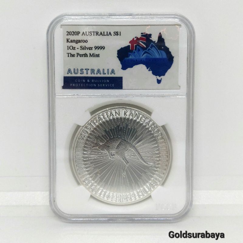 Koin Perak Perth Mint Kangaroo 1oz Silver not antam isilver nadir pamp rcm