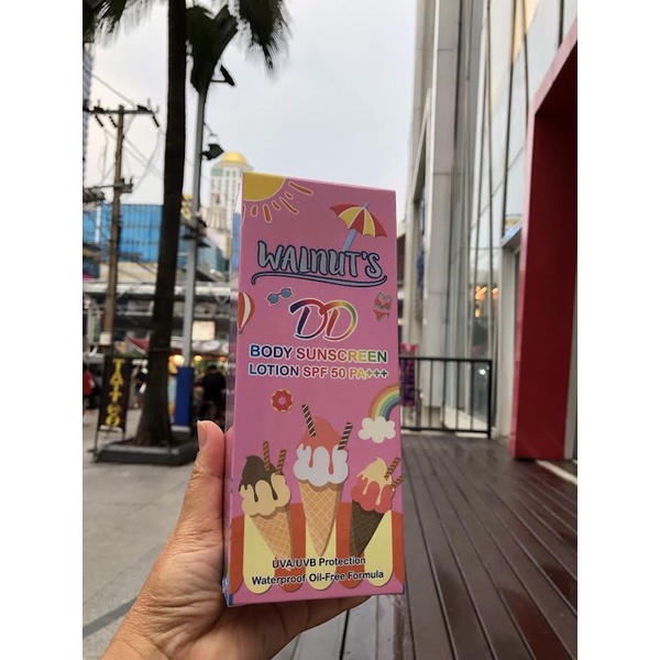 WALNUTS DD BODY SUNSCREEN LOTION