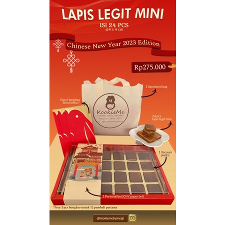 

Lapis legit mini CNY edition