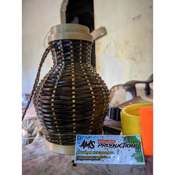 Kepis wader + tali kalung kepis 1 meter