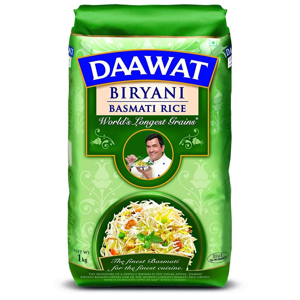 

Daawat Biryani basmati rice 1KG