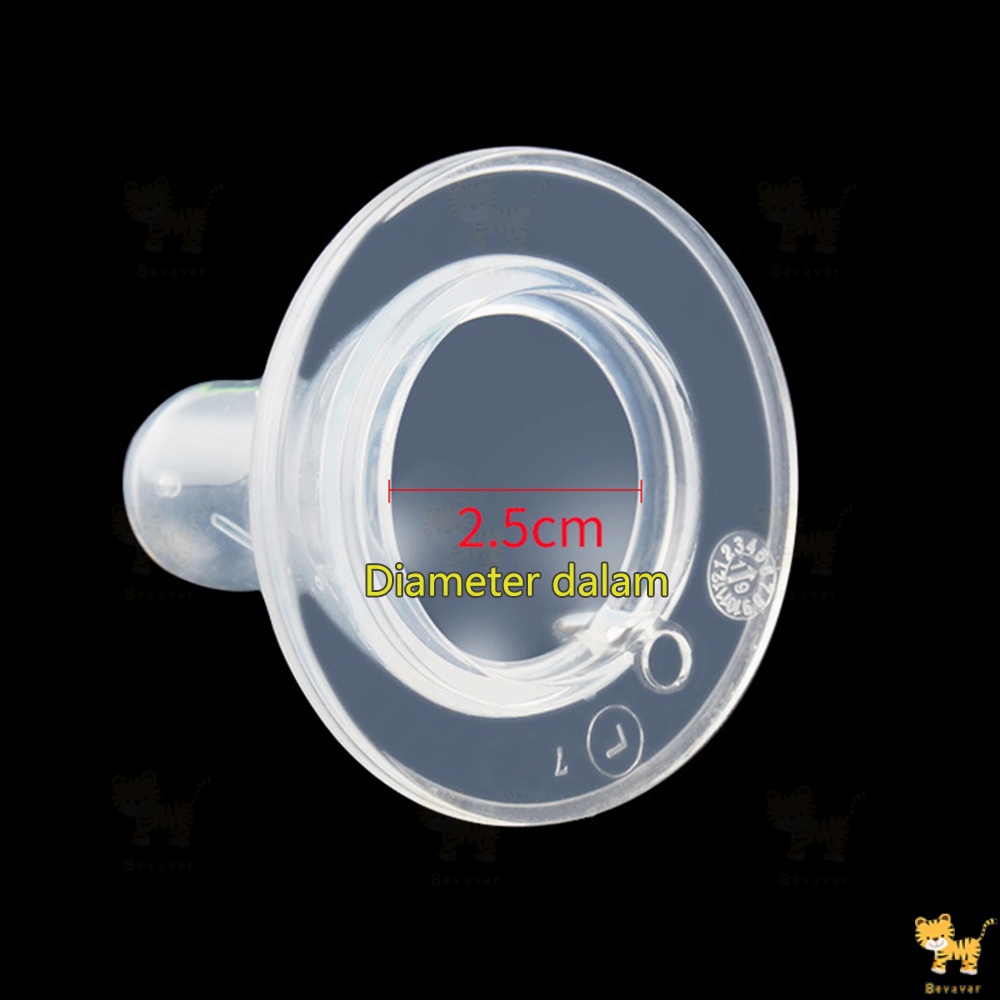 Halo Baby 3.8cm dot bayi bulat nipple dot bulat silicone slim neck pigeon